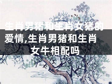 生肖男猪和生肖女猪的爱情,生肖男猪和生肖女牛相配吗
