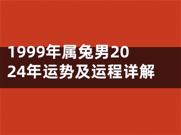 1999年属兔男2024年运势及运程详解