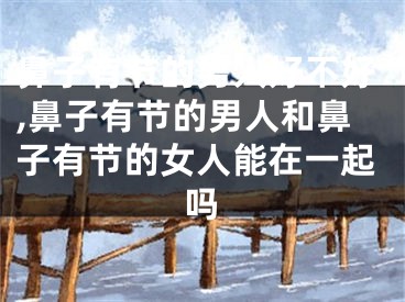 鼻子有节的男人好不好,鼻子有节的男人和鼻子有节的女人能在一起吗