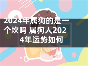 2024年属狗的是一个坎吗 属狗人2024年运势如何