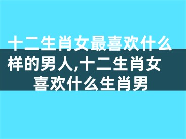 十二生肖女最喜欢什么样的男人,十二生肖女喜欢什么生肖男