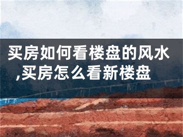 买房如何看楼盘的风水,买房怎么看新楼盘