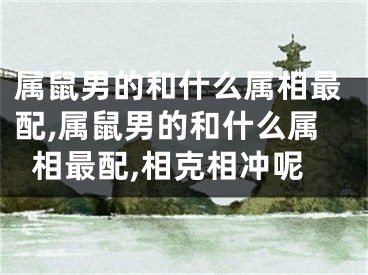 属鼠男的和什么属相最配,属鼠男的和什么属相最配,相克相冲呢