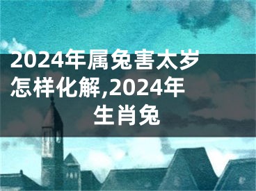 2024年属兔害太岁怎样化解,2024年生肖兔