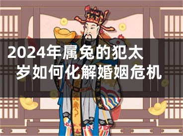 2024年属兔的犯太岁如何化解婚姻危机