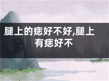 腿上的痣好不好,腿上有痣好不