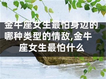 金牛座女生最怕身边的哪种类型的情敌,金牛座女生最怕什么