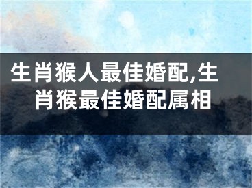 生肖猴人最佳婚配,生肖猴最佳婚配属相