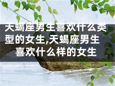 天蝎座男生喜欢什么类型的女生,天蝎座男生喜欢什么样的女生