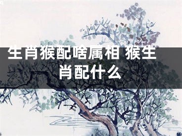 生肖猴配啥属相 猴生肖配什么