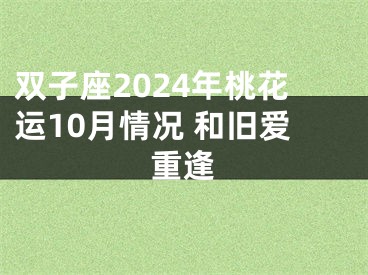 双子座2024年桃花运10月情况 和旧爱重逢