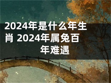 2024年是什么年生肖 2024年属兔百年难遇