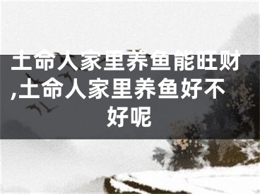 土命人家里养鱼能旺财,土命人家里养鱼好不好呢