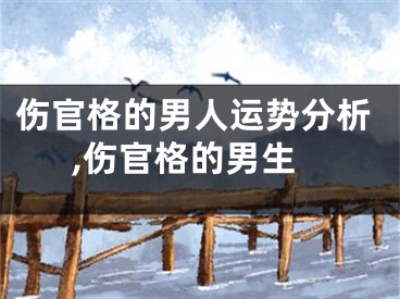 伤官格的男人运势分析,伤官格的男生