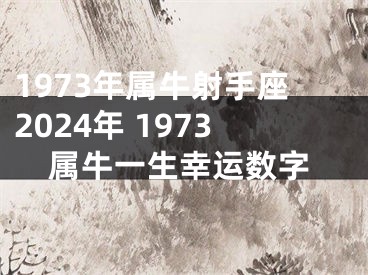 1973年属牛射手座2024年 1973属牛一生幸运数字