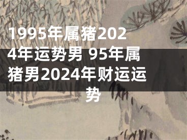 1995年属猪2024年运势男 95年属猪男2024年财运运势