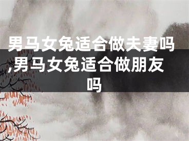 男马女兔适合做夫妻吗,男马女兔适合做朋友吗