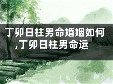 丁卯日柱男命婚姻如何,丁卯日柱男命运