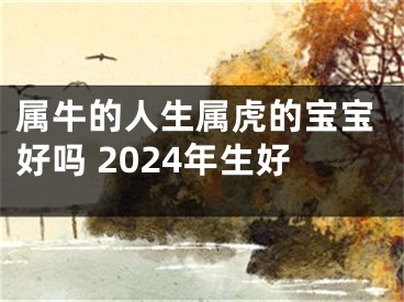 属牛的人生属虎的宝宝好吗 2024年生好