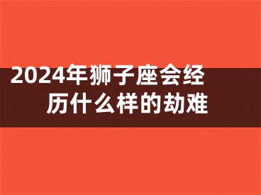 2024年狮子座会经历什么样的劫难