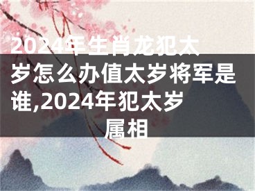 2024年生肖龙犯太岁怎么办值太岁将军是谁,2024年犯太岁属相