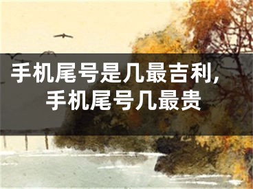 手机尾号是几最吉利,手机尾号几最贵