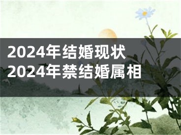 2024年结婚现状 2024年禁结婚属相