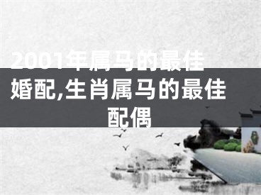 2001年属马的最佳婚配,生肖属马的最佳配偶