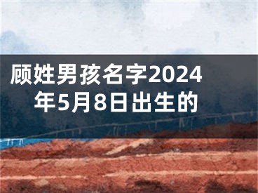 顾姓男孩名字2024年5月8日出生的
