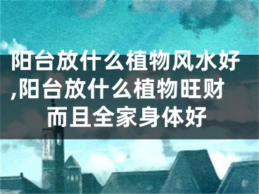 阳台放什么植物风水好,阳台放什么植物旺财而且全家身体好