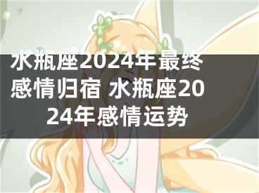 水瓶座2024年最终感情归宿 水瓶座2024年感情运势
