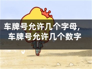 车牌号允许几个字母,车牌号允许几个数字