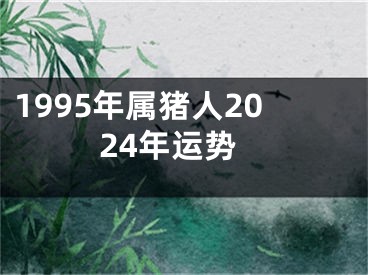 1995年属猪人2024年运势