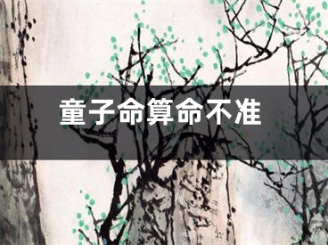 童子命算命不准