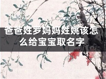 爸爸姓罗妈妈姓姚该怎么给宝宝取名字