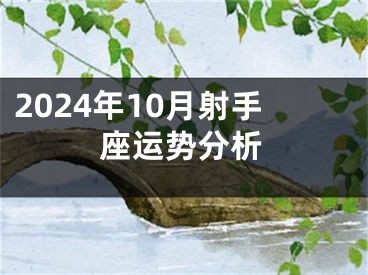 2024年10月射手座运势分析