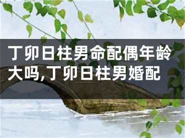 丁卯日柱男命配偶年龄大吗,丁卯日柱男婚配