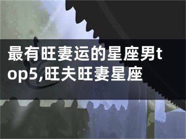 最有旺妻运的星座男top5,旺夫旺妻星座