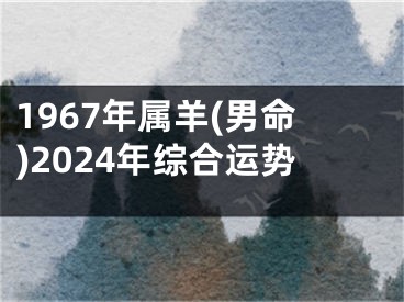 1967年属羊(男命)2024年综合运势