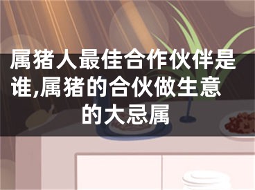 属猪人最佳合作伙伴是谁,属猪的合伙做生意的大忌属