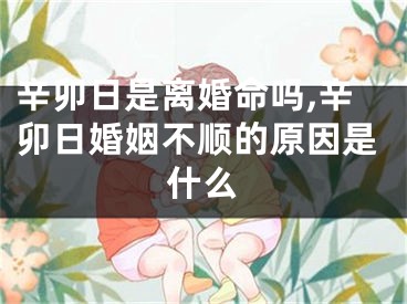 辛卯日是离婚命吗,辛卯日婚姻不顺的原因是什么
