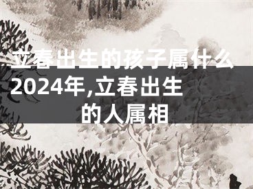 立春出生的孩子属什么2024年,立春出生的人属相