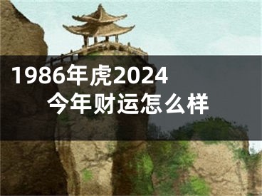1986年虎2024今年财运怎么样