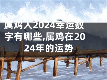 属鸡人2024幸运数字有哪些,属鸡在2024年的运势