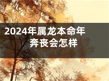 2024年属龙本命年奔丧会怎样