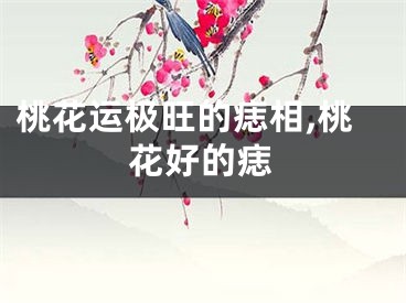 桃花运极旺的痣相,桃花好的痣