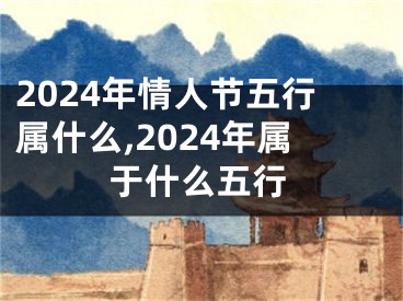 2024年情人节五行属什么,2024年属于什么五行
