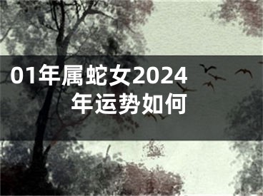 01年属蛇女2024年运势如何