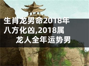 生肖龙男命2018年八方化凶,2018属龙人全年运势男