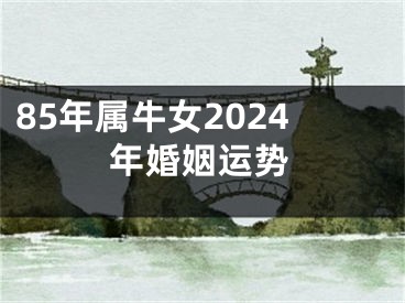 85年属牛女2024年婚姻运势
